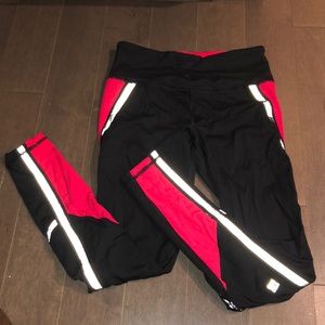 Victoria sport legging with reflective design